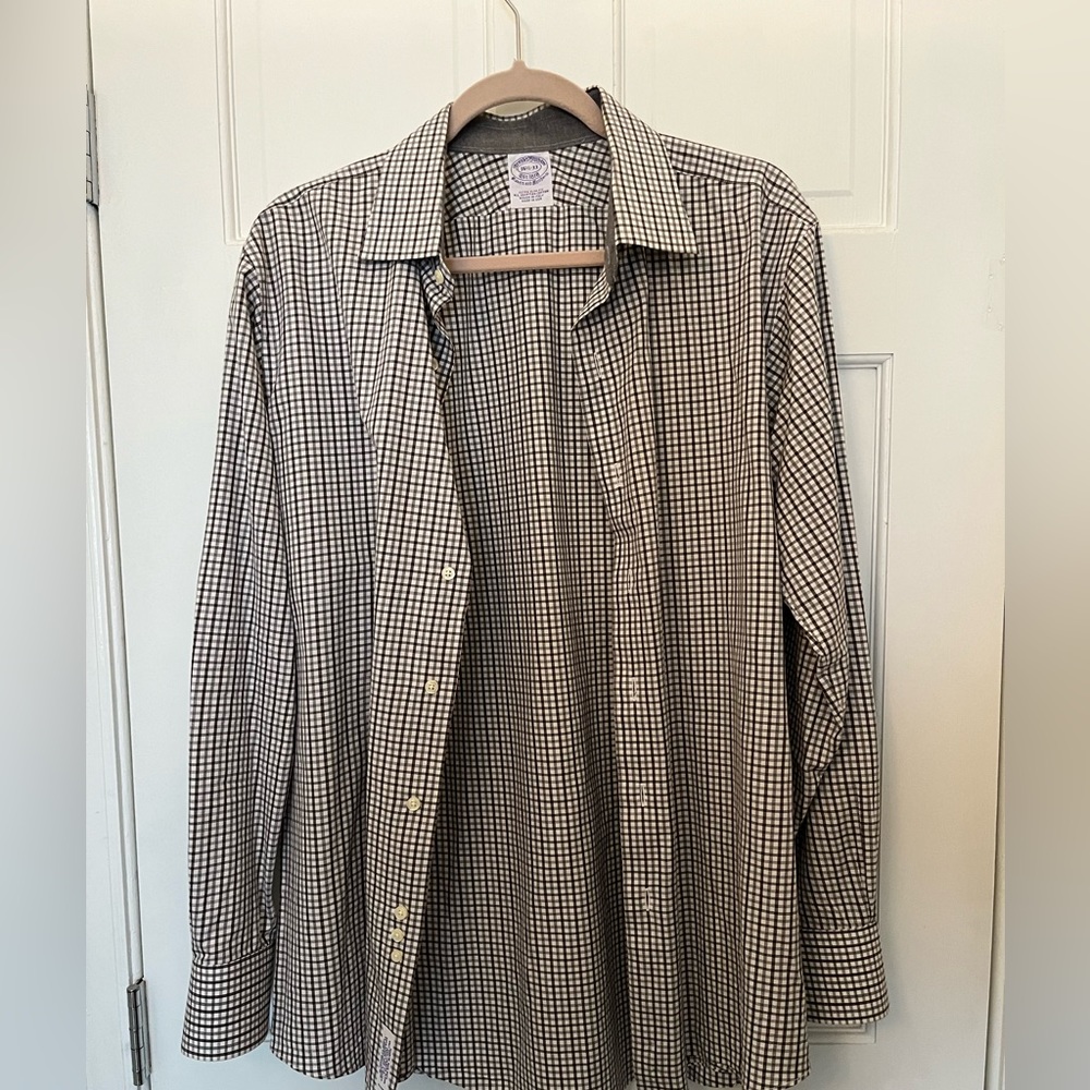 Brooks Brothers Dress Shirt 16.5 33